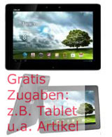 Gratis Handy Bundle kostenlose Zugabe Tablet