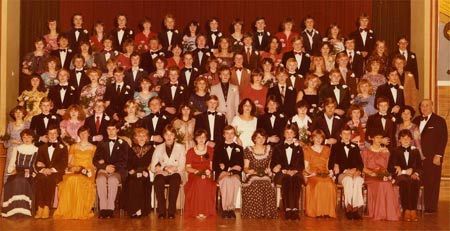 Abschlussball Helmbrechts 1979
