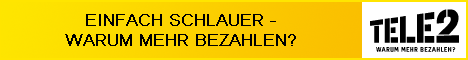 85% billiger Telefonieren Tele2