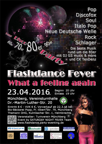 Flashdance Fever - 80er Party